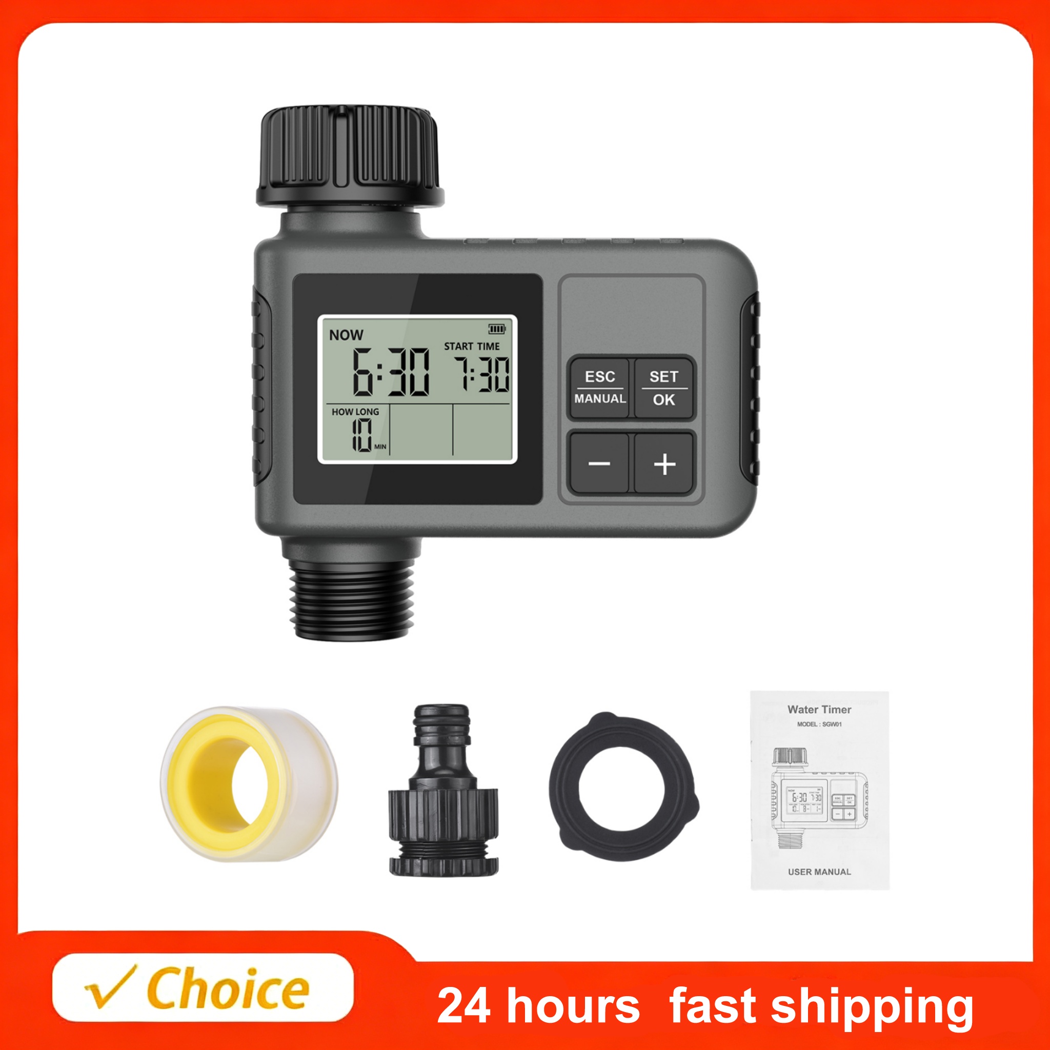Smart Garden Uk - Programmable Garden Watering Sprinkler 1 Outlet