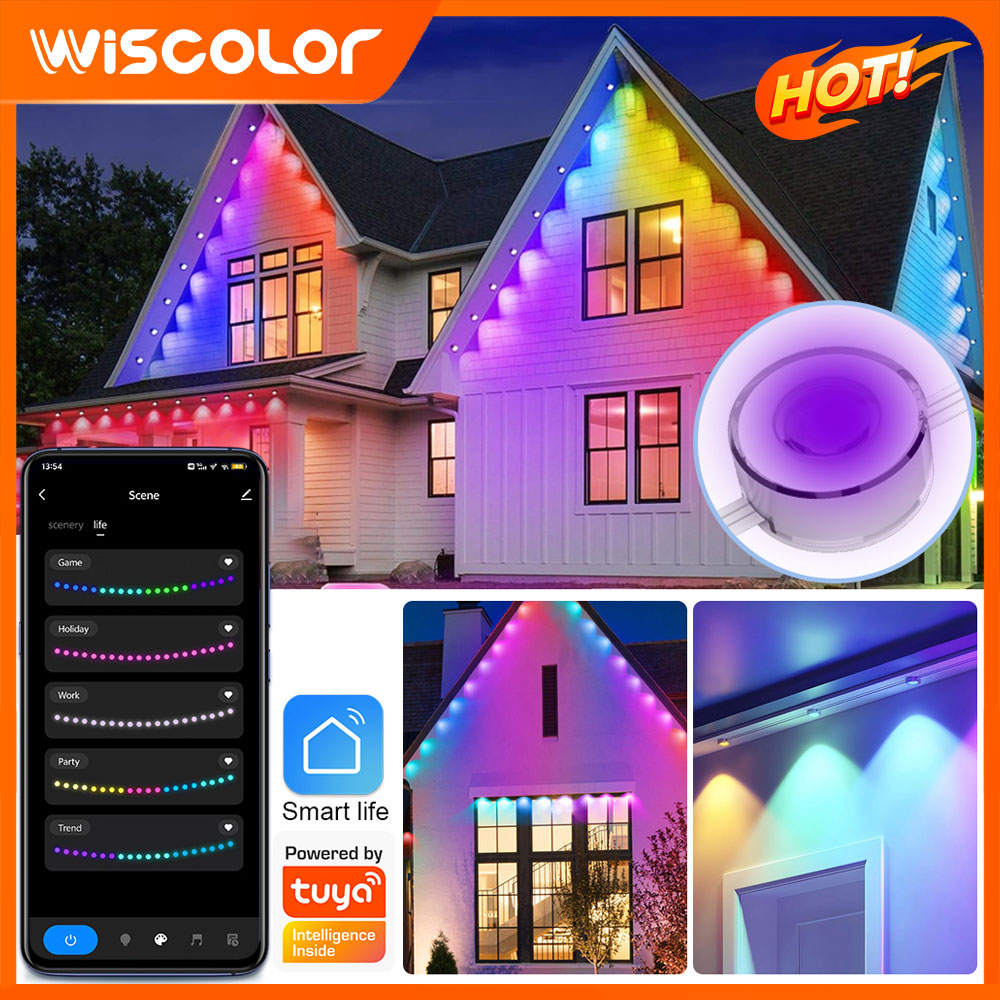 Smart Garden Diy - Smart WIFI RGB Eaves Lighting Outdoor