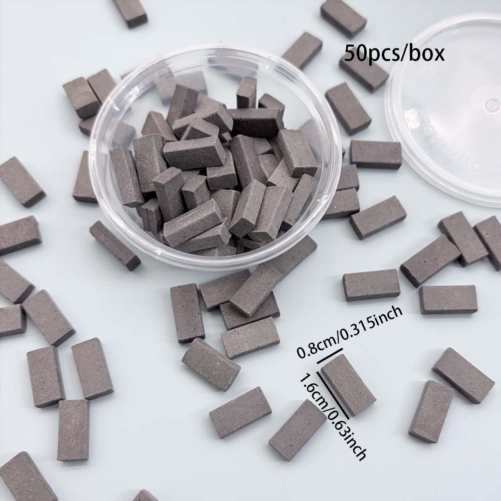1box 50pcs bricks in Red Grey  - Smart Garden Diy recensie en prijs