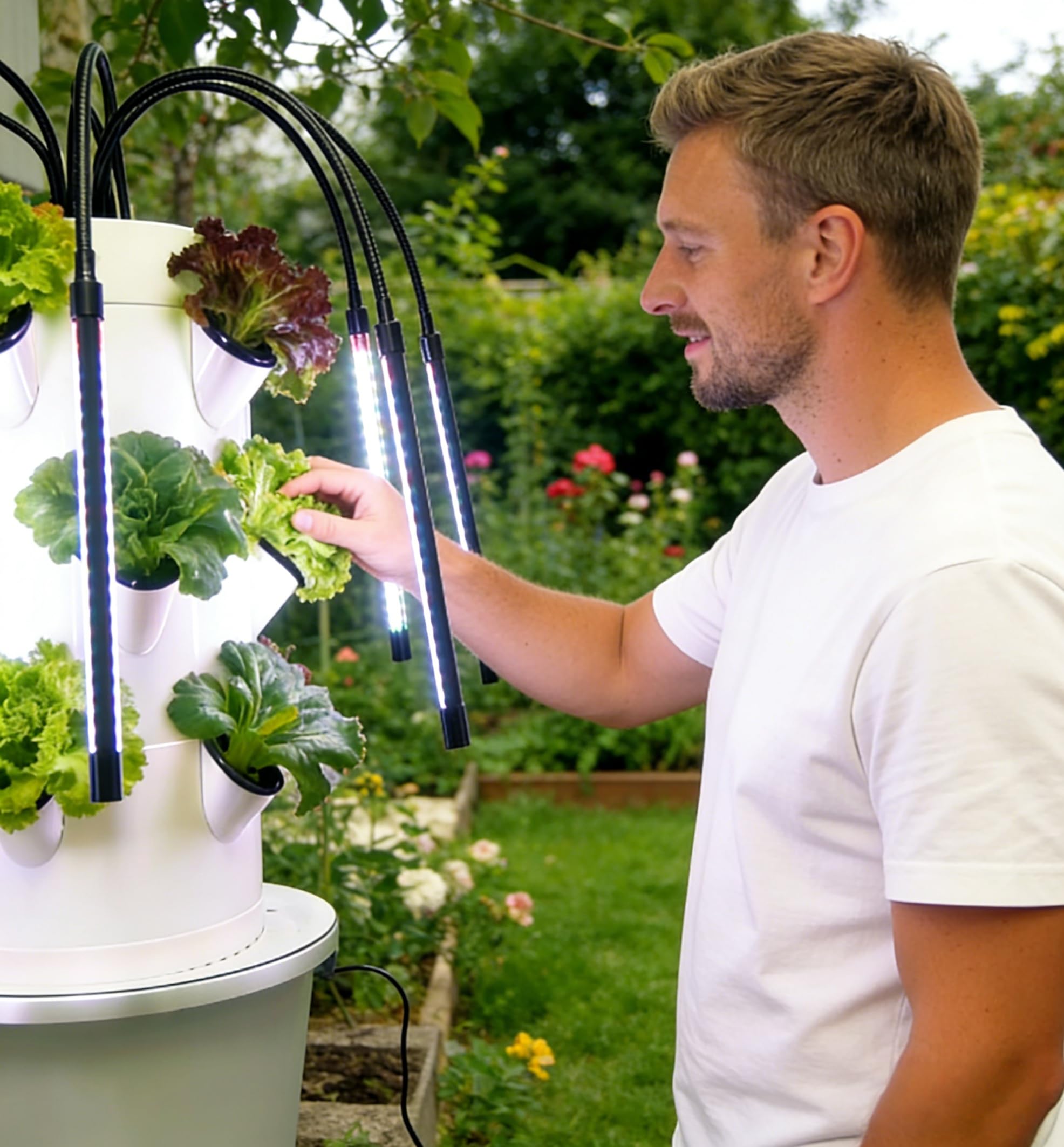 Vertical Hydroponic Growing Sy - Smart Garden Vertical Planter recensie en prijs