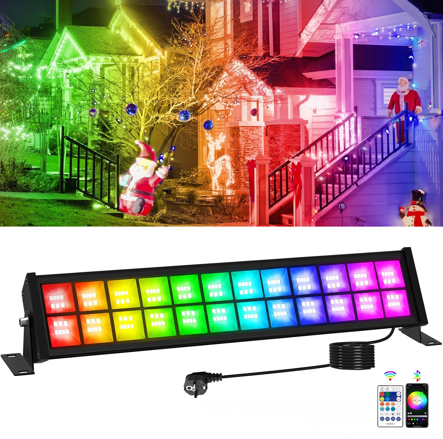 50/72W RGB LED Floodlight Bar  - Smart Garden Uk recensie en prijs