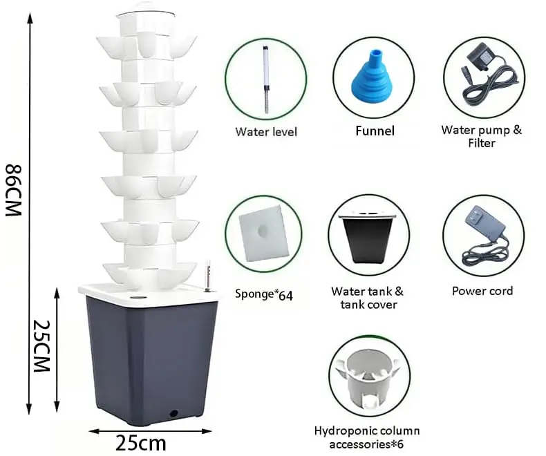 Vertical Hydroponic Garden Sys - Smart Garden Vertical Planter recensie en prijs