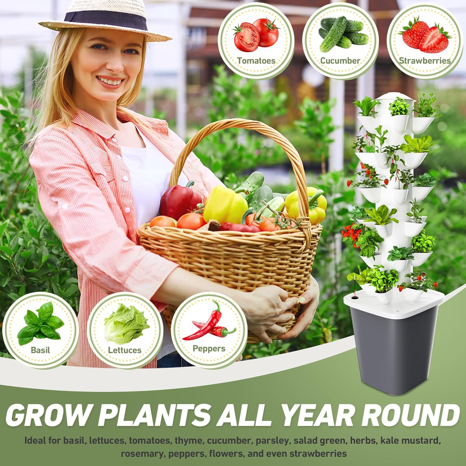 Vertical Hydroponics Garden To - Smart Garden Vertical Planter recensie en prijs