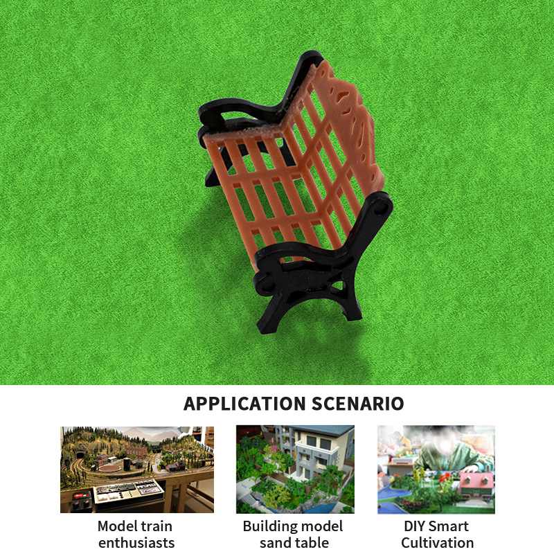 5Pcs Miniature Park Bench 1:75 - Smart Garden Diy recensie en prijs
