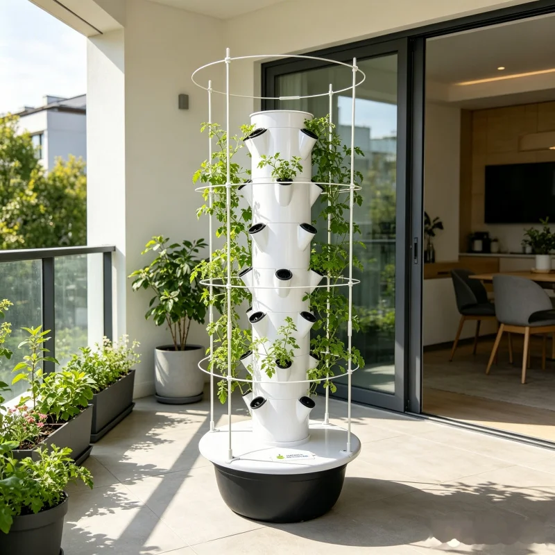 9 Layer Hydroponic Tower Indoo - Smart Garden Vertical Planter recensie en prijs