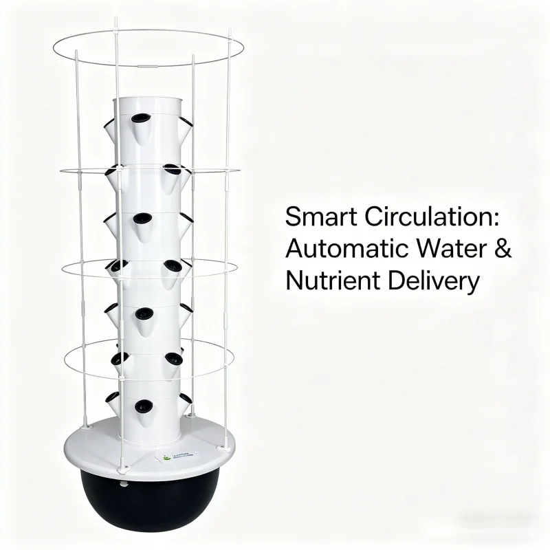 9 Layer Hydroponic Tower Indoo - Smart Garden Vertical Planter recensie en prijs