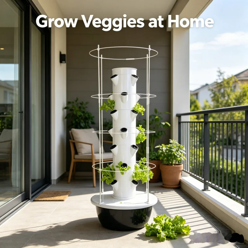 Smart Vertical Hydroponic Towe - Smart Garden Vertical Planter recensie en prijs