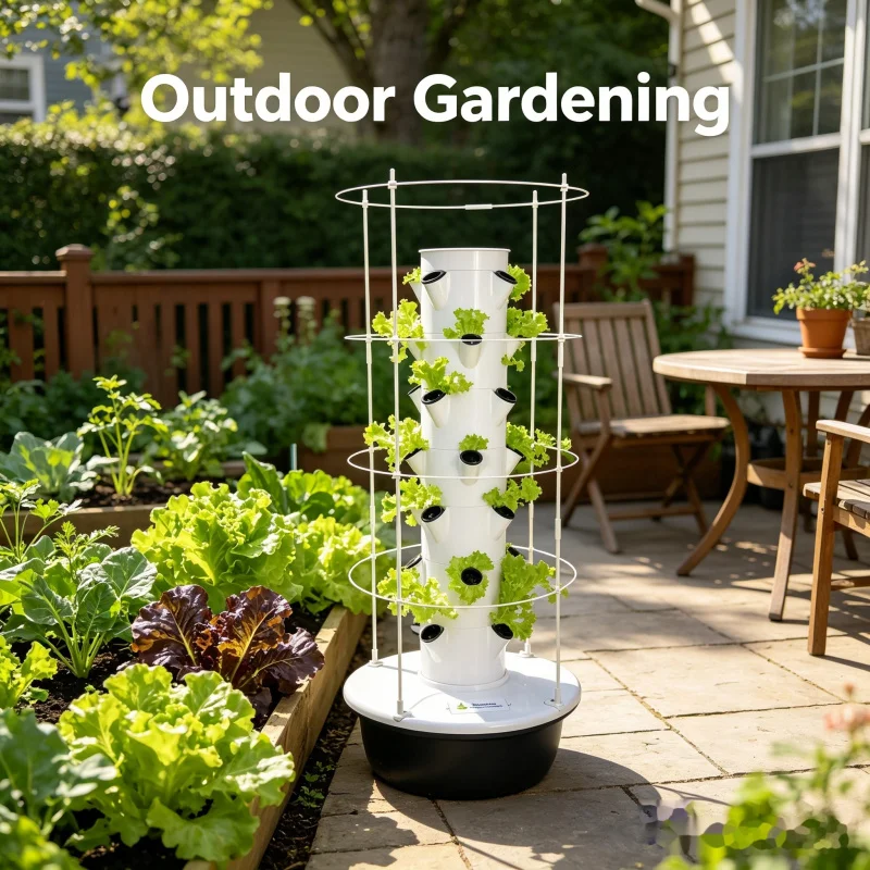 Smart Vertical Hydroponic Towe - Smart Garden Vertical Planter recensie en prijs