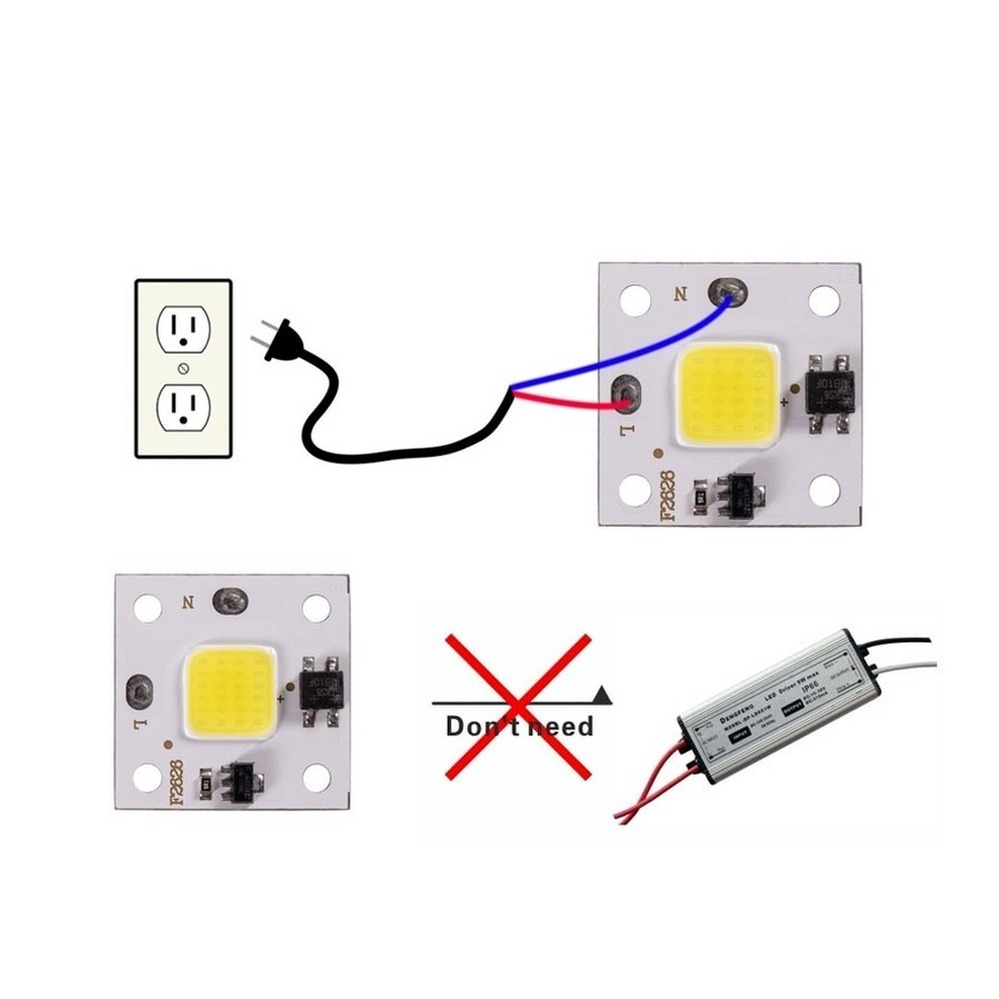 10W COB module 220V LED Chip D - Smart Garden Diy recensie en prijs