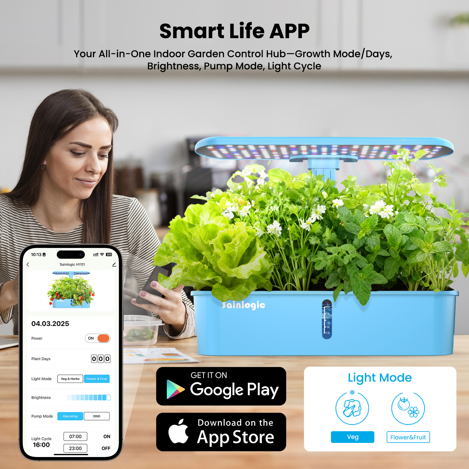 Smart Hydroponics Growing Syst - Smart Garden recensie en prijs