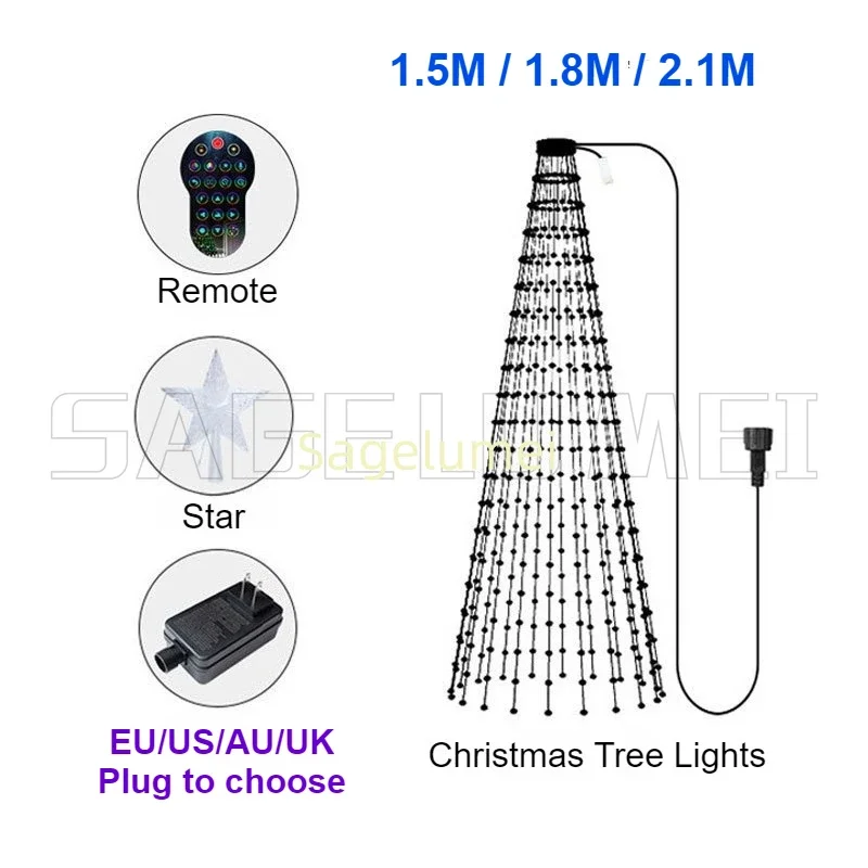 RGBIC 400LEDs Christmas Lights - Smart Garden Uk recensie en prijs