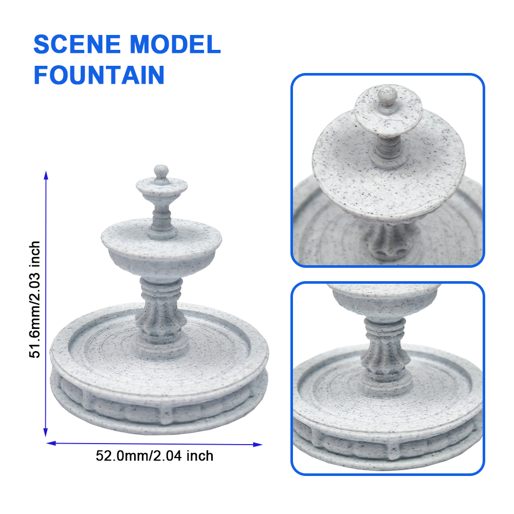 1pc/2pcs Miniature Fountain Mo - Smart Garden Diy recensie en prijs