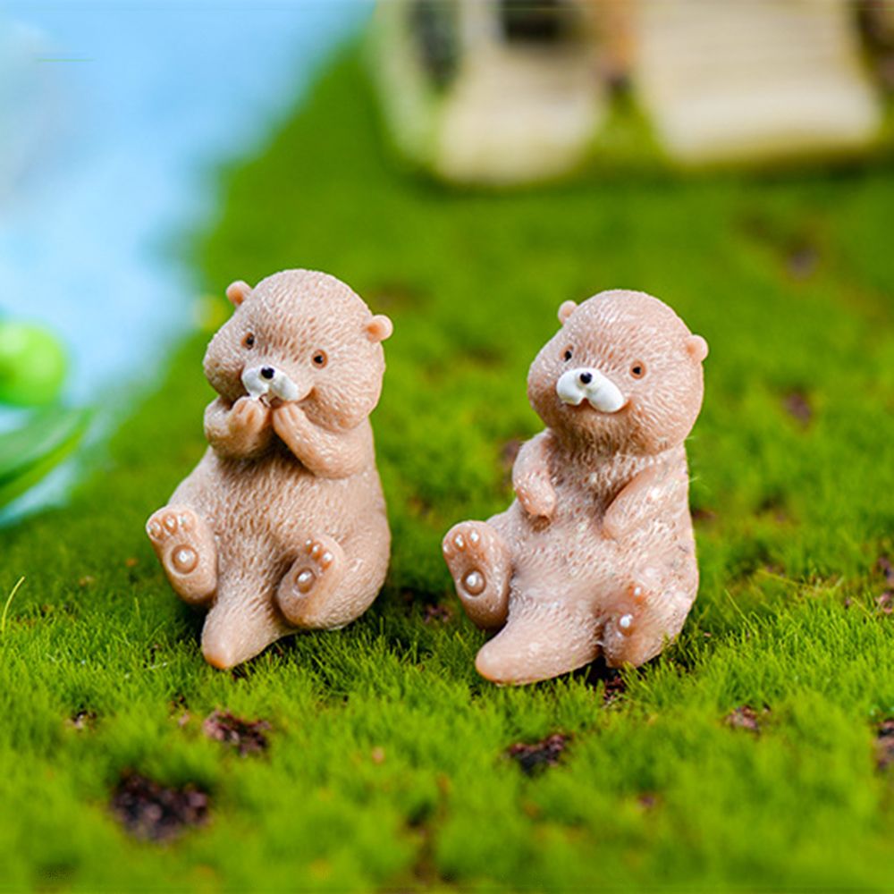 Otters Figurine Mini Home Deco - Smart Garden Diy recensie en prijs