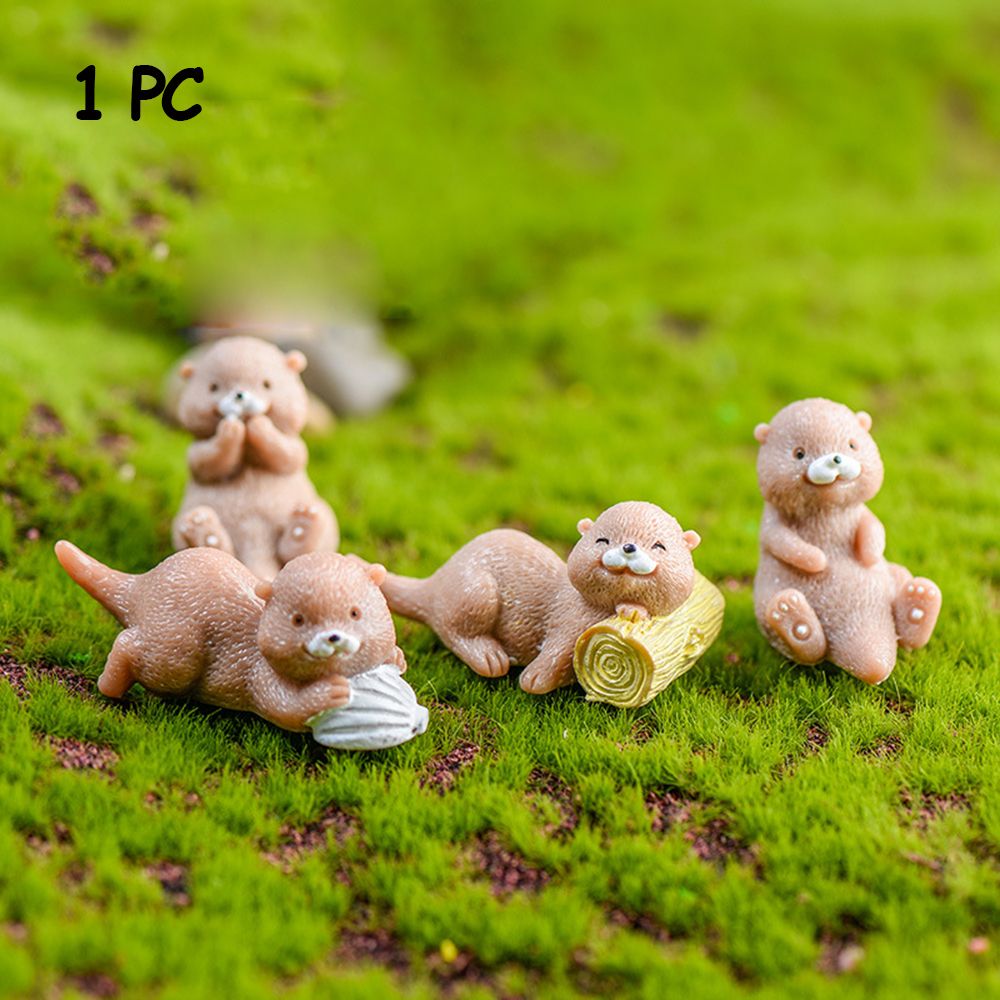 Otters Figurine Mini Home Deco - Smart Garden Diy recensie en prijs