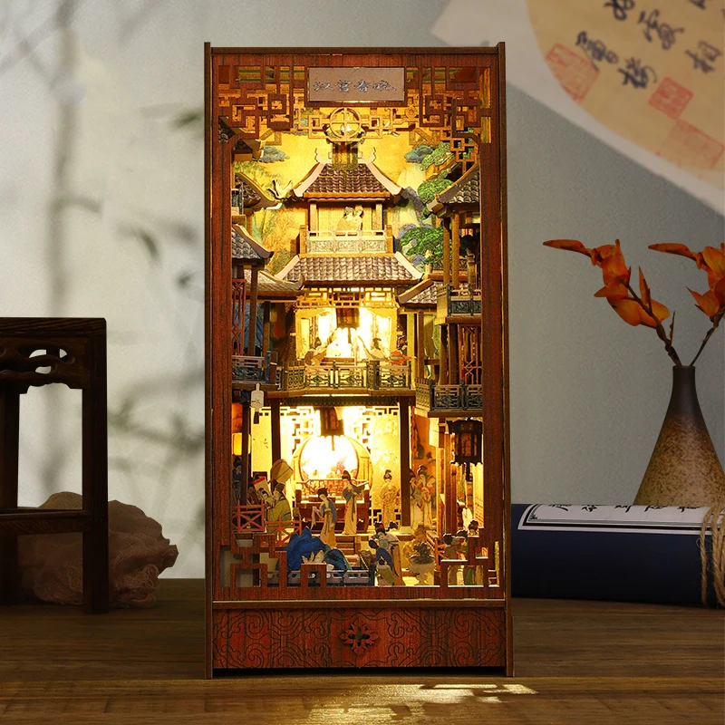 OUZEY DIY Wooden Book Nook Min - Smart Garden Diy recensie en prijs