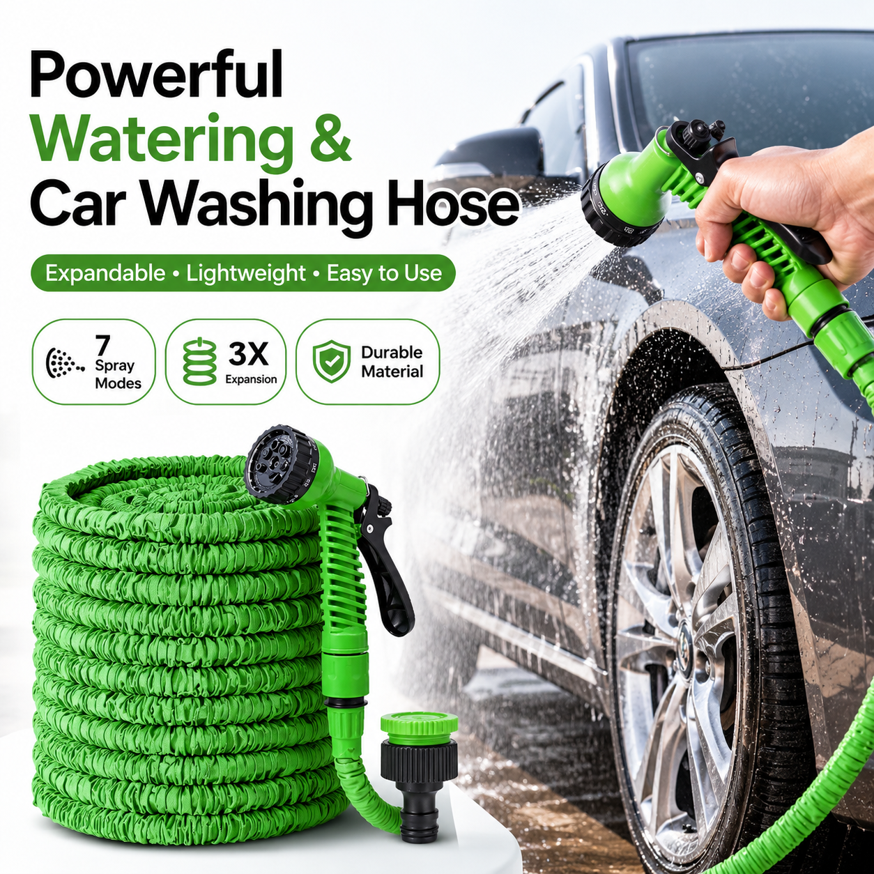Retractable Garden Hose with H - Smart Garden Diy recensie en prijs