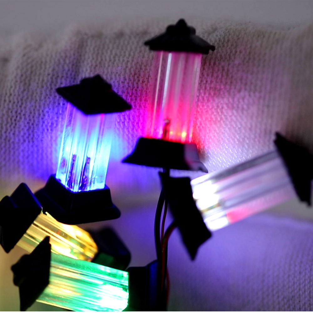 5PCS Miniature Lawn Lamp Model - Smart Garden Diy recensie en prijs