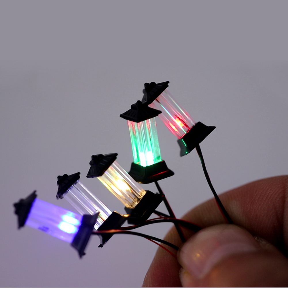 5PCS Miniature Lawn Lamp Model - Smart Garden Diy recensie en prijs