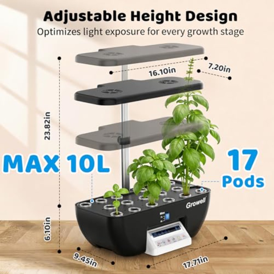 Hydroponics Growing System Kit - Smart Garden recensie en prijs