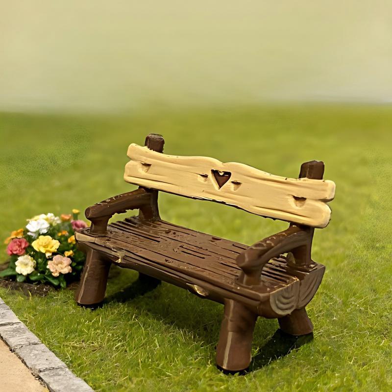 2Pcs 1/12 Miniature Bench Doll - Smart Garden Diy recensie en prijs