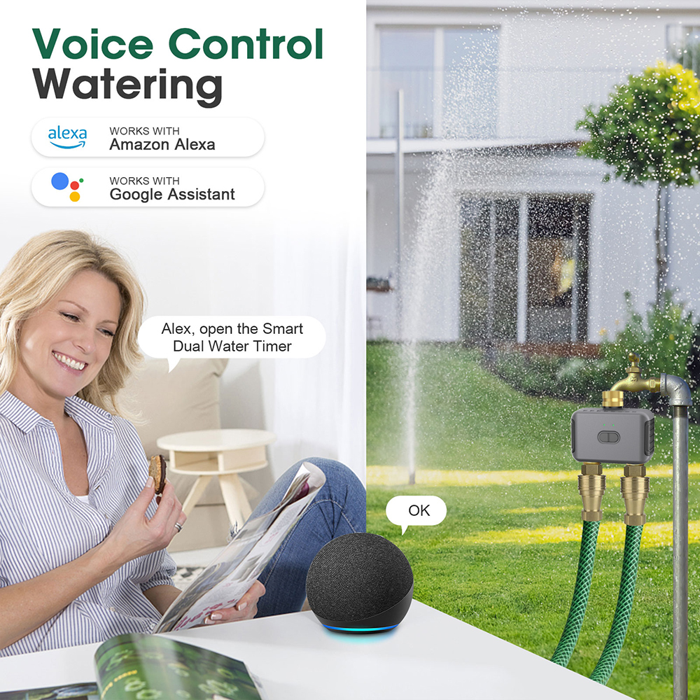 Tuya 2 Zone Watering Timer Gar - Smart Garden recensie en prijs