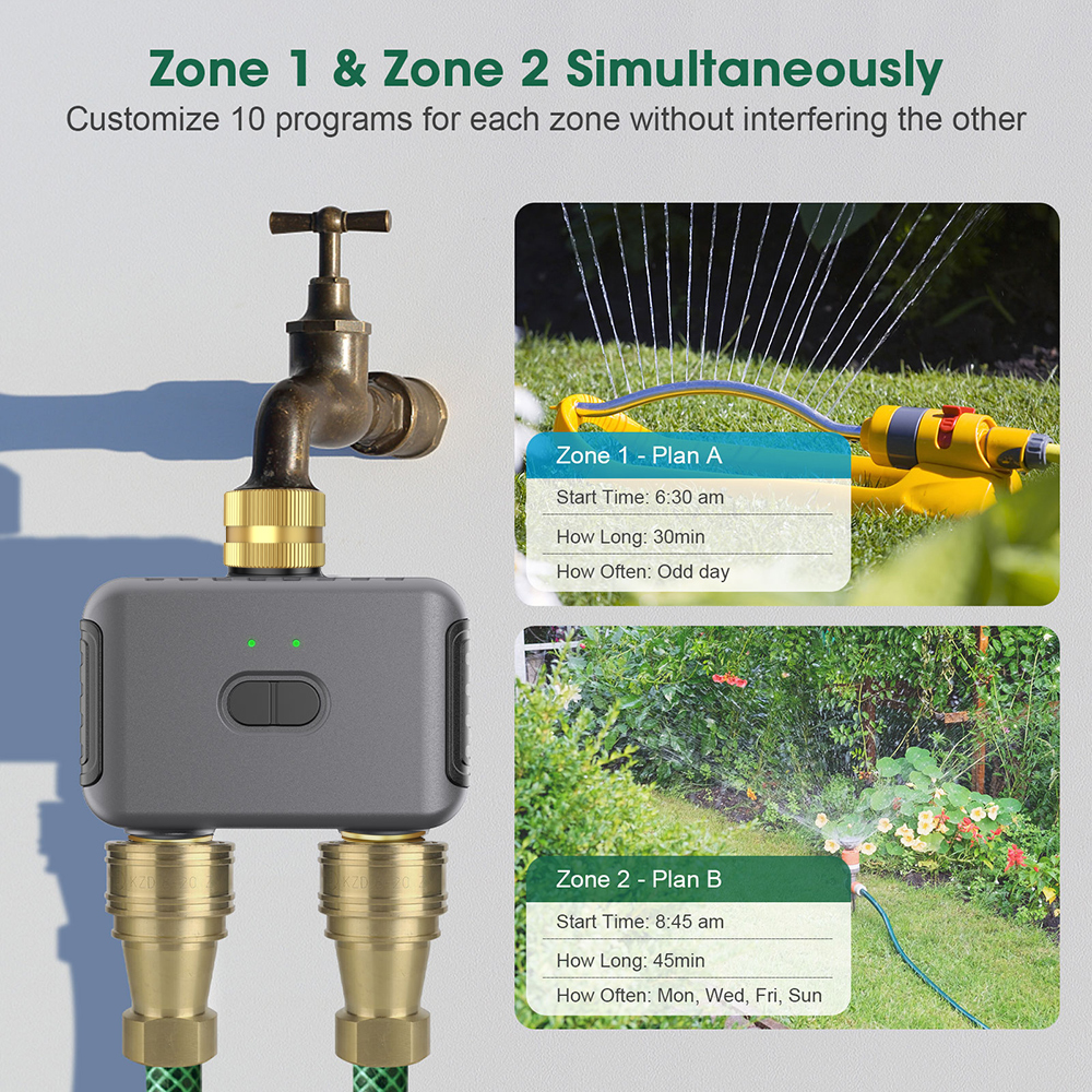 Tuya 2 Zone Watering Timer Gar - Smart Garden recensie en prijs
